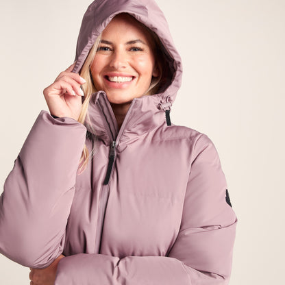 Dina Womens Shower Resistant Insulated Jacket - Mauve