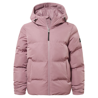 Dina Womens Shower Resistant Insulated Jacket - Mauve