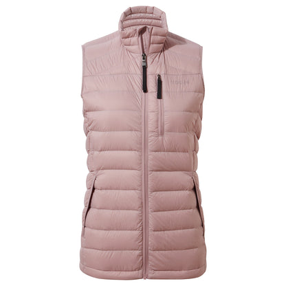 Drax Womens Down Gilet - Faded Pink