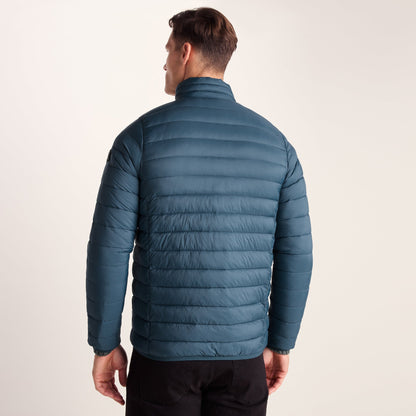 Gibson Mens Insulated Padded Jacket - Lagoon Blue