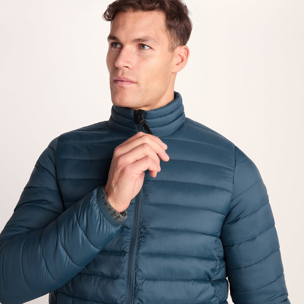 Gibson Mens Insulated Padded Jacket - Lagoon Blue