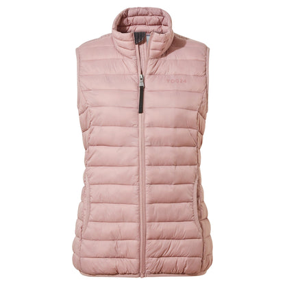 Gibson Womens Insulated Padded Gilet - Faded Pink