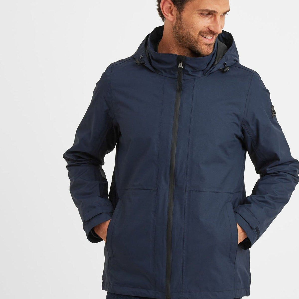 Gribton Mens Waterproof Jacket - Dark Indigo