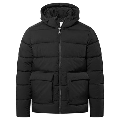Hamilton Mens Padded Parka - Black