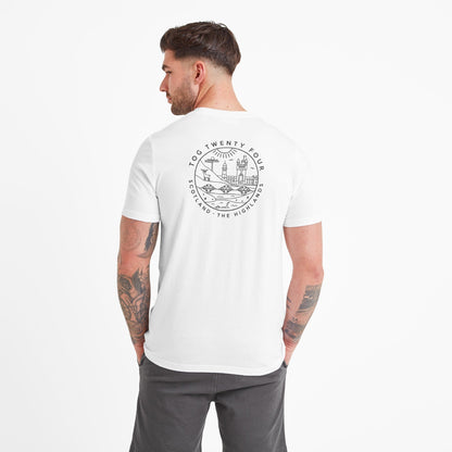 Highland Mens T-Shirt - Optic White