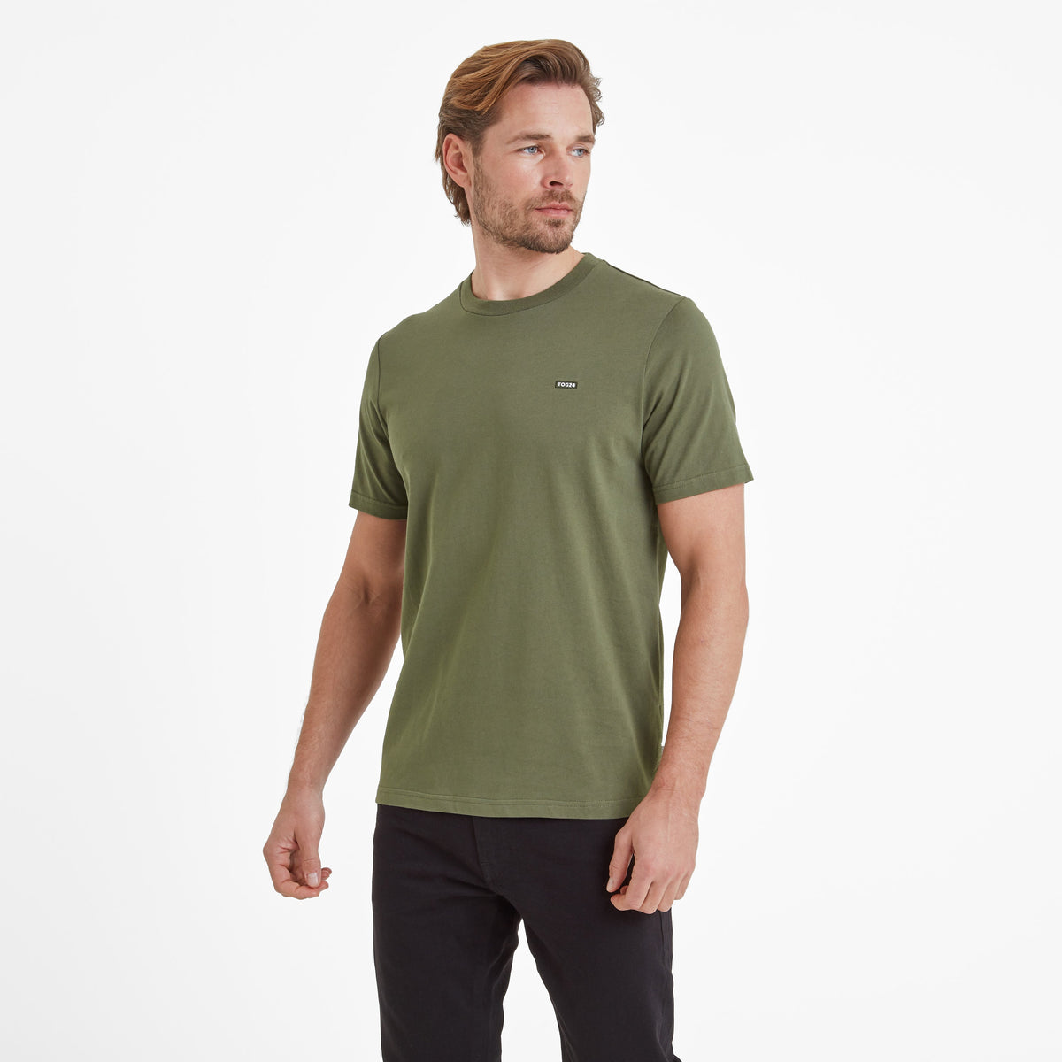 Howard Mens 100% Cotton Supersoft T-Shirt - Forage Green