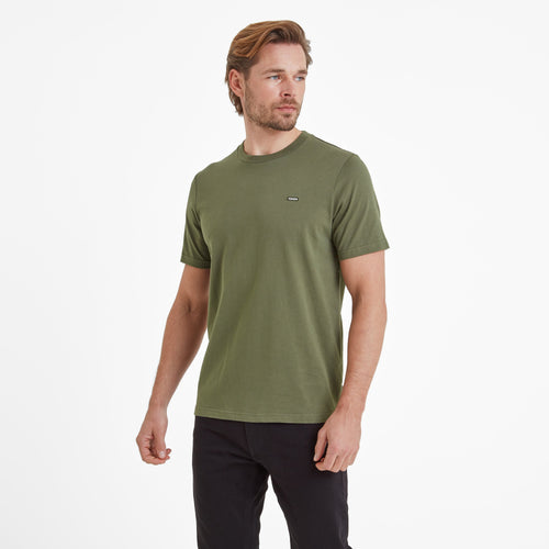 Howard Mens 100% Cotton Supersoft T-Shirt - Forage Green