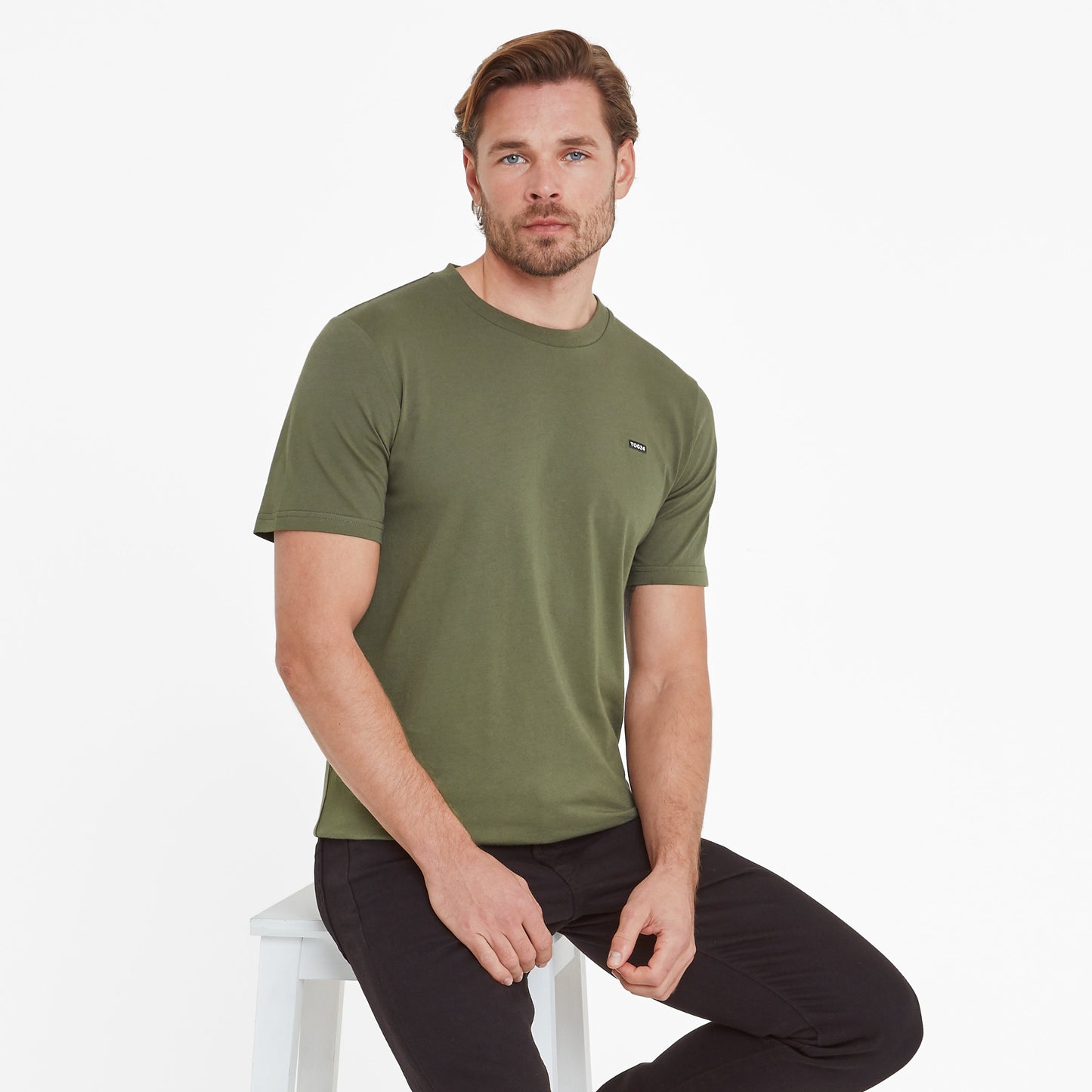 Howard Mens 100% Cotton Supersoft T-Shirt - Forage Green
