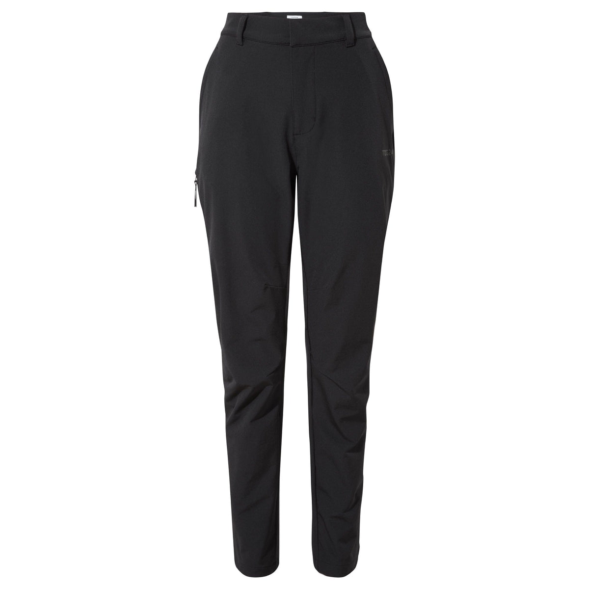 Hurstead Mens Softshell Walking Trousers Regular - Black