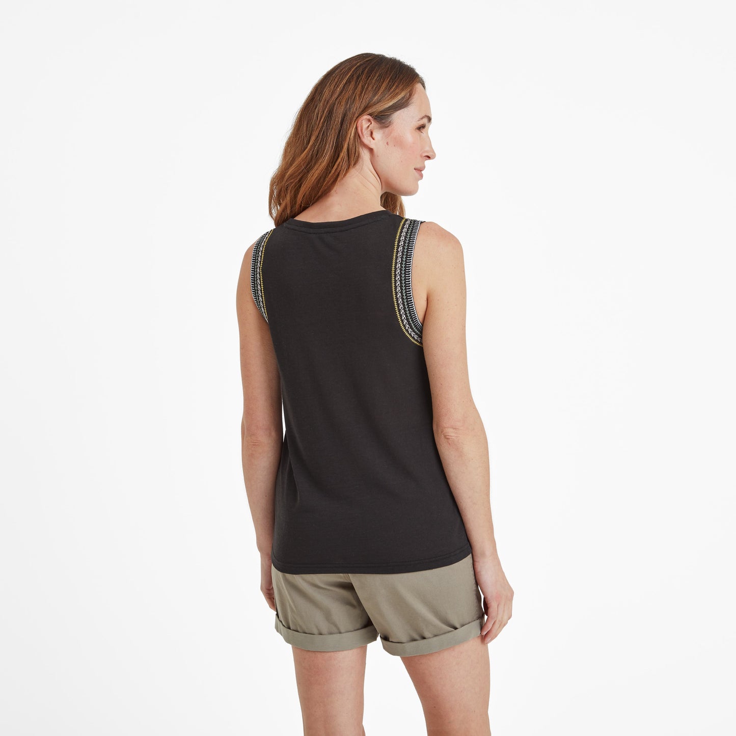 Iris Womens Vest - Washed Black