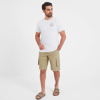 Lakes Mens 100% Cotton Supersoft T-Shirt - White