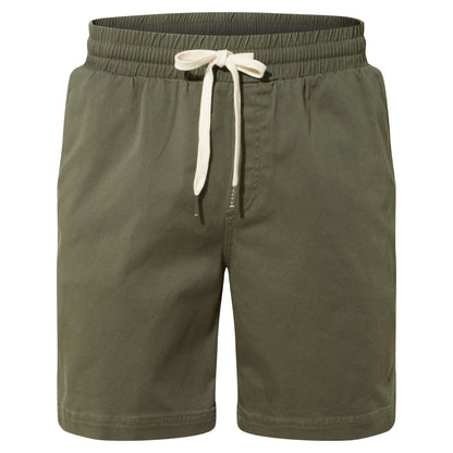 Loredo Mens Cotton Blend Shorts - Forage Green