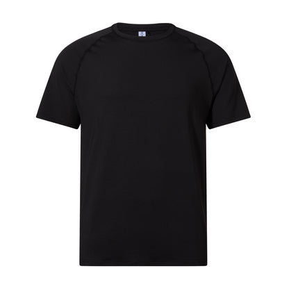 Maddox Mens Short Sleeve Performance T-Shirt - Black