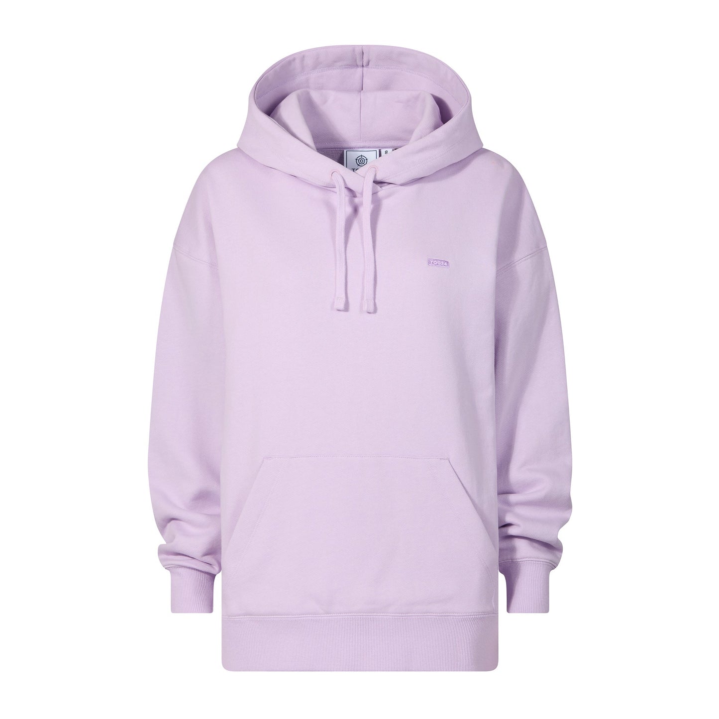Meera Womens 100% Cotton Relaxed Fit Hoody - Lilac Blossom