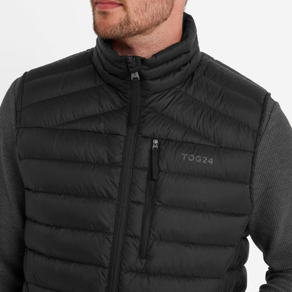 North Mens RDS Certified Down Gilet - Black