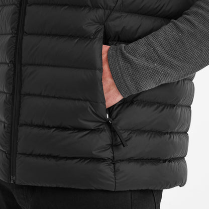 North Mens RDS Certified Down Gilet - Black