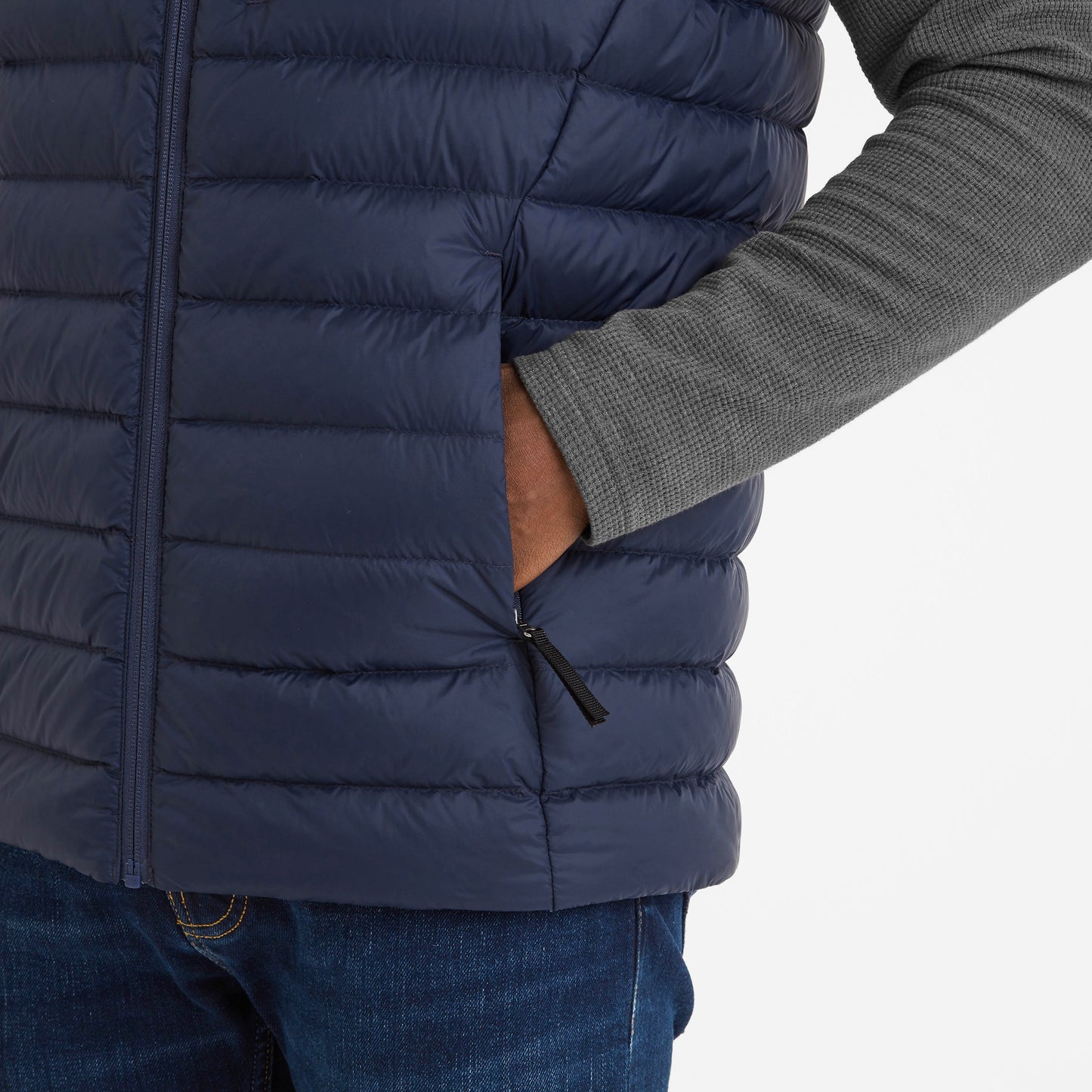 North Mens RDS Certified Down Gilet - Dark Indigo