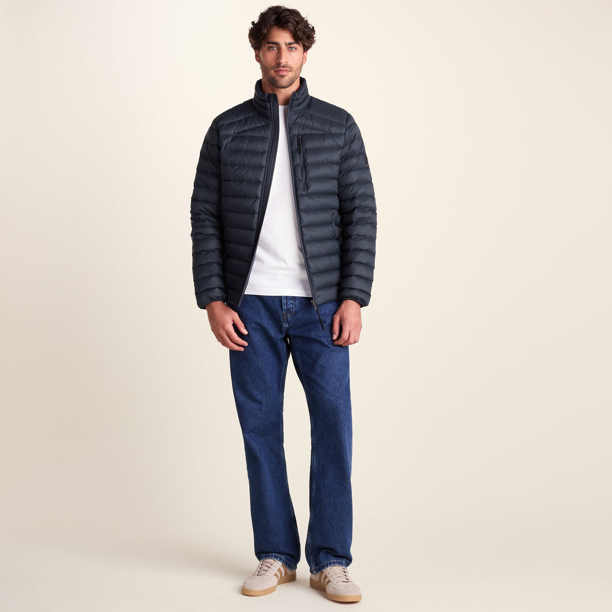 North Mens RDS Certified Down Jacket - Dark Indigo