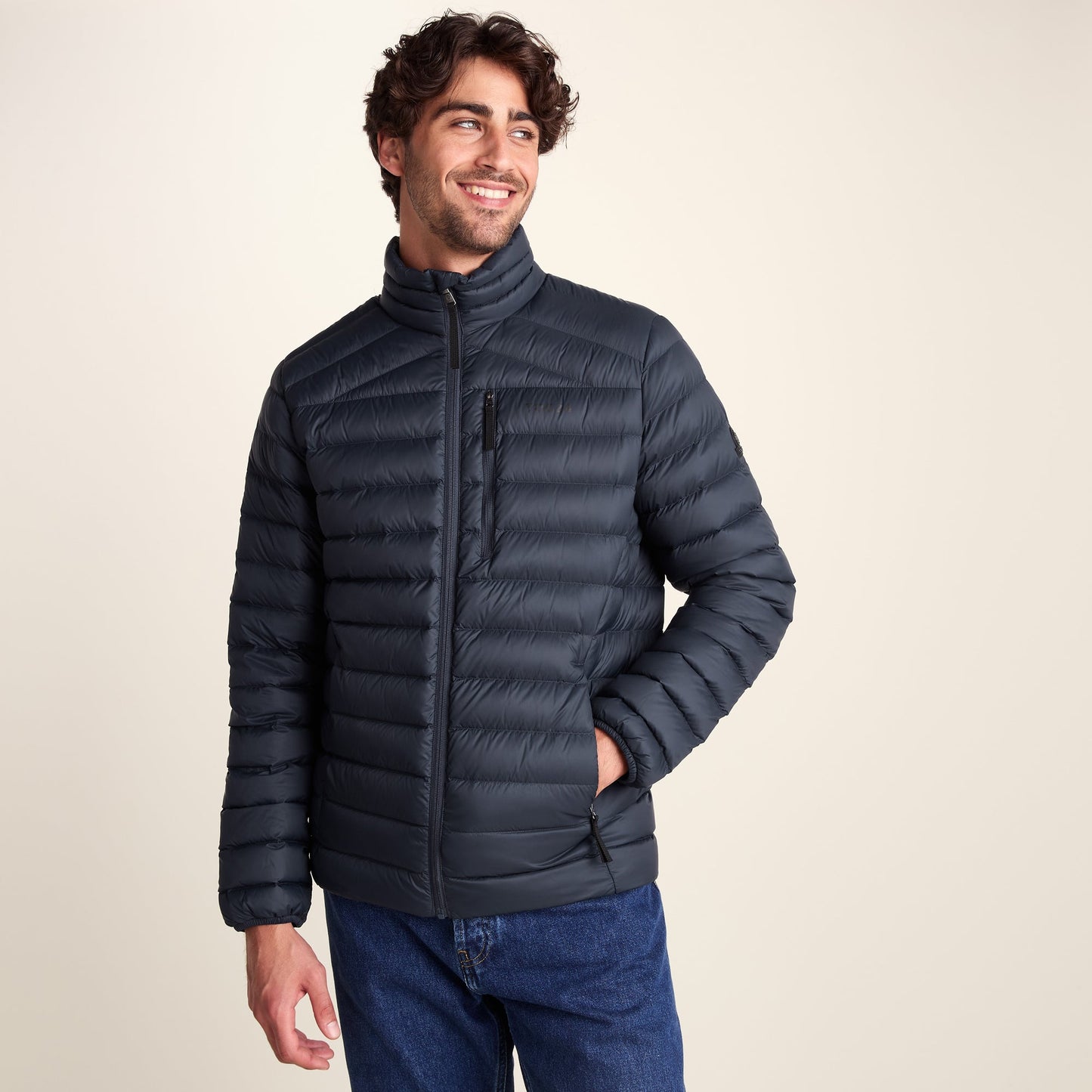 North Mens RDS Certified Down Jacket - Dark Indigo