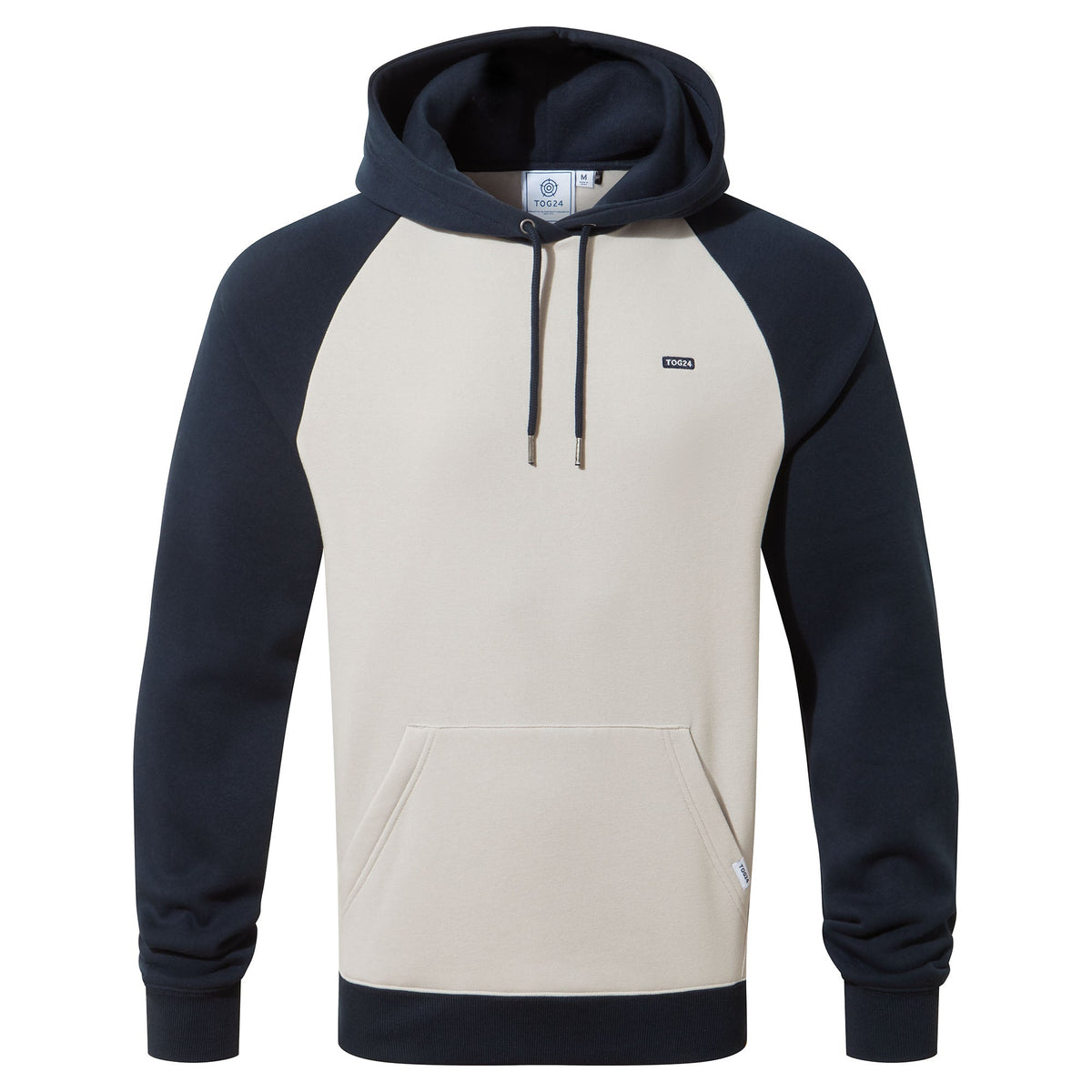 Noston Mens Supersoft Raglan Hoody - Dark Indigo