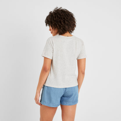 Rebecca Womens 100% Cotton Supersoft T-Shirt - Multi Colour Nep