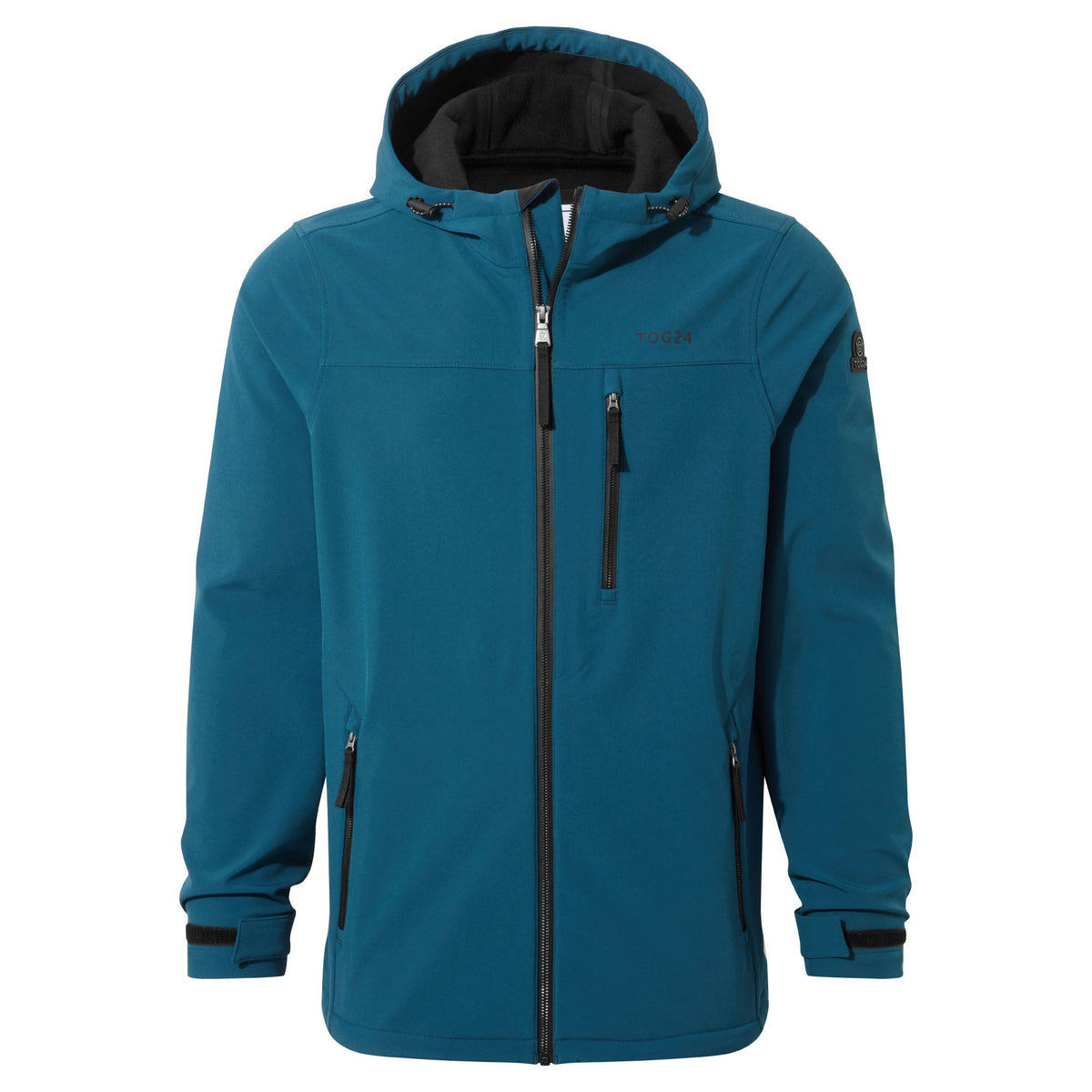 Retner Mens Waterproof Softshell Hooded Jacket - Marine Blue