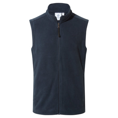 Revive Mens Fleece Gilet - Dark Indigo