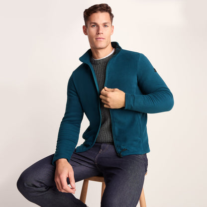 Revive Mens Fleece Jacket - Petrol Green