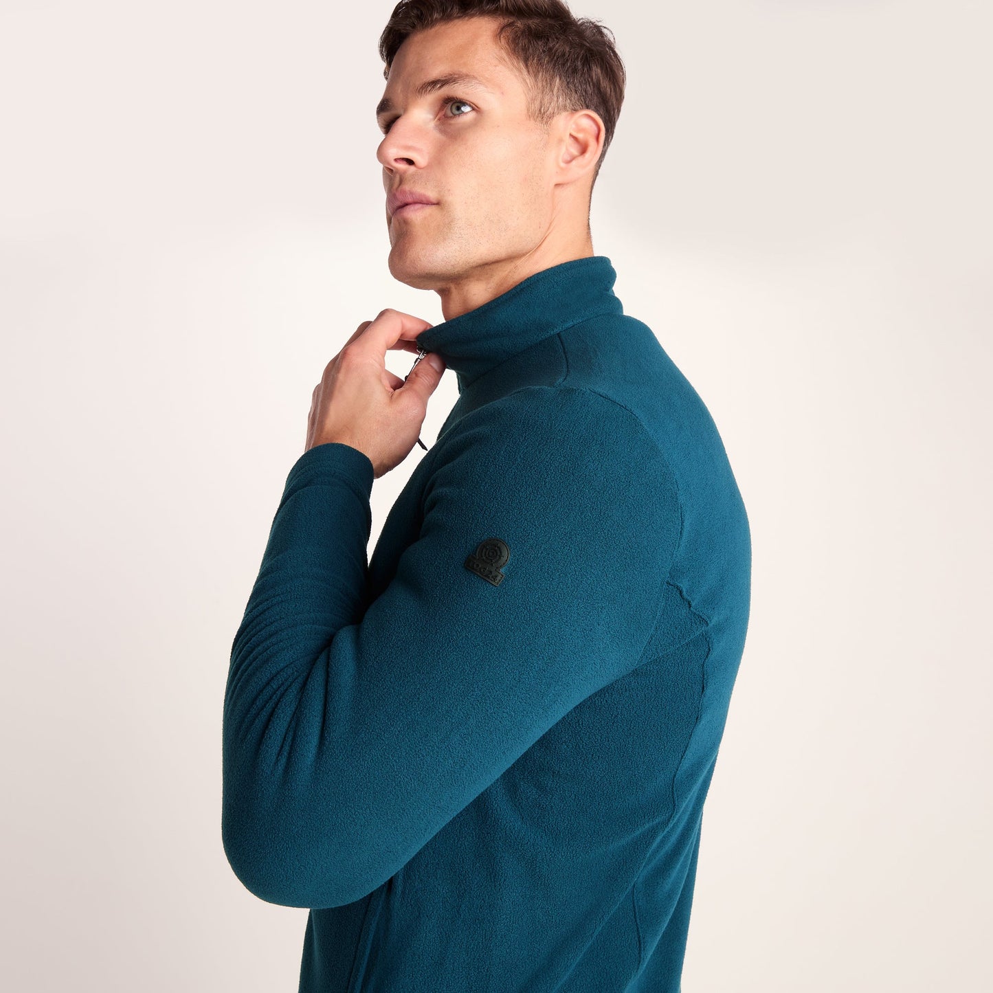 Revive Mens Fleece Jacket - Petrol Green