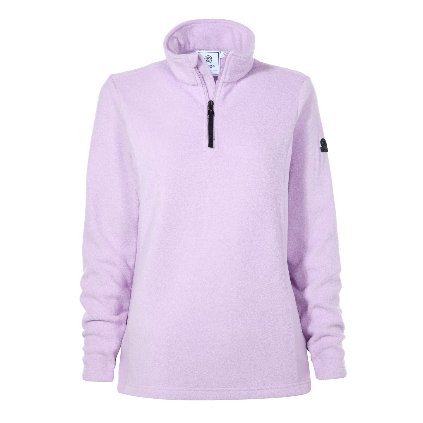 Revive Womens Quarter Zip Fleece - Lilac Blossom