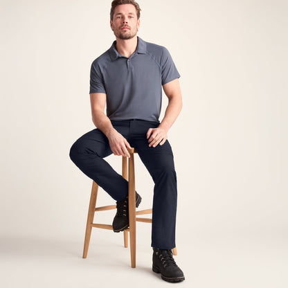 Rowland Mens Performance Trousers Long - Navy