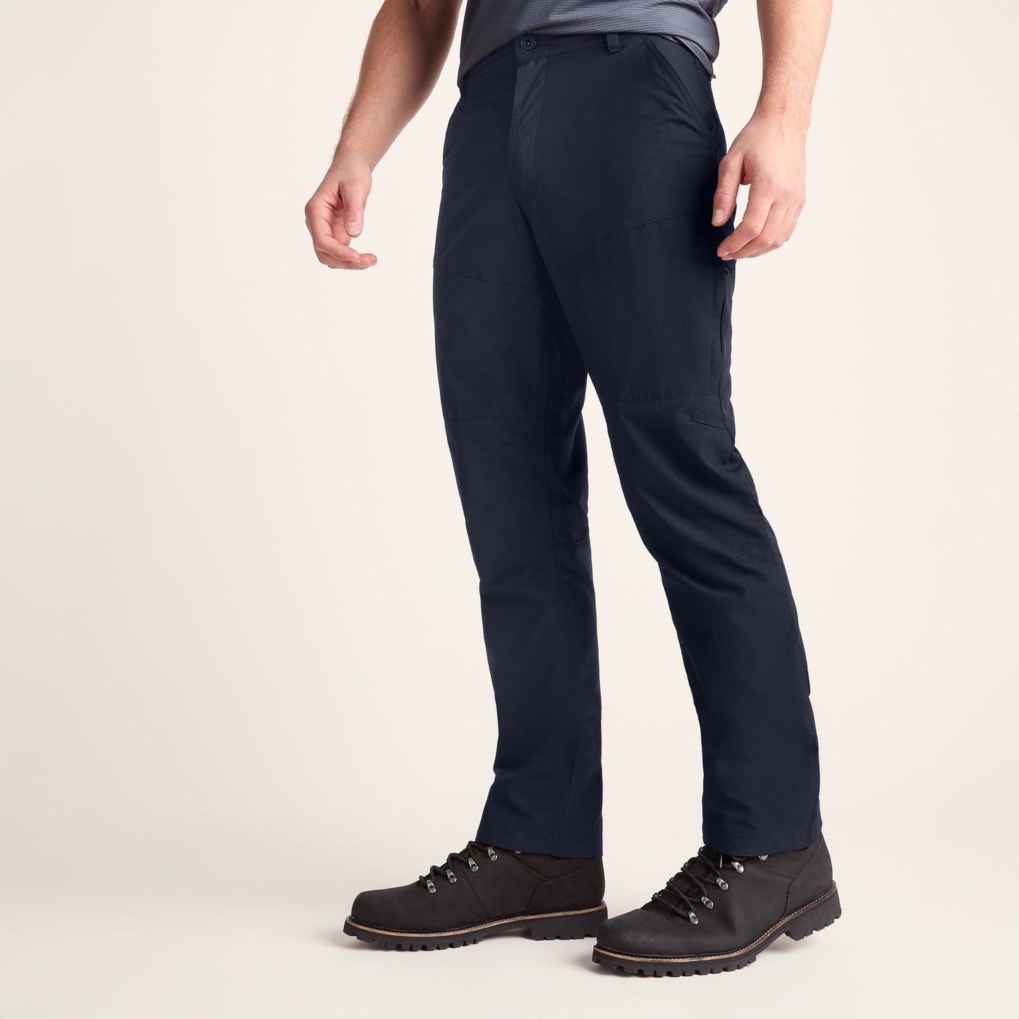 Rowland Mens Performance Trousers Long - Navy
