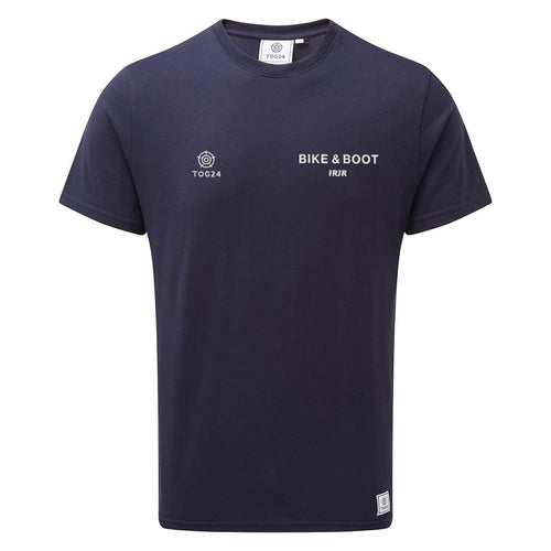 Bike & Boot Mens - Honley T-Shirt Navy