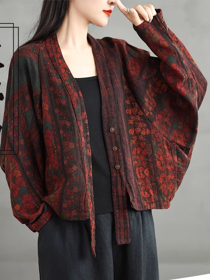 Chic Women's Printed Baggy Summer Top | Eva Trends