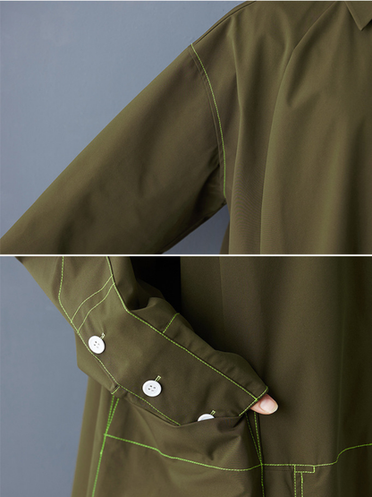 Chic Style Relaxed Fit Women's Shirt Dress | Eva Trends