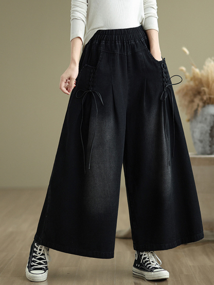 Women's Trendy Daily Comfort Style High Waist Trouser Bottom