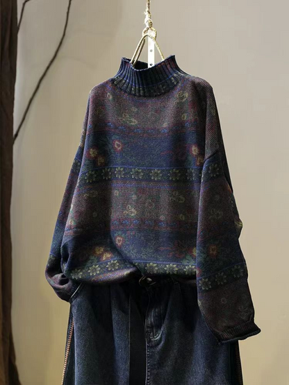 Women's Everyday Wear& Comfy with Turtle-Neck Sweater
