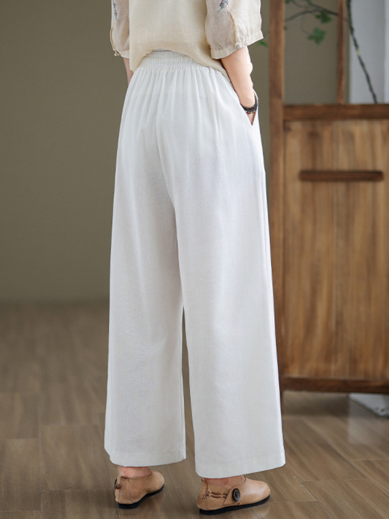 Women’s Everyday Casual& Comfort with Stylish Wide Leg Bottom