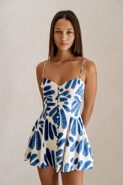 Reese Dress - Brush Petal