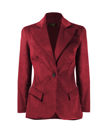 1970s Classic Corduroy Jacket - Wine