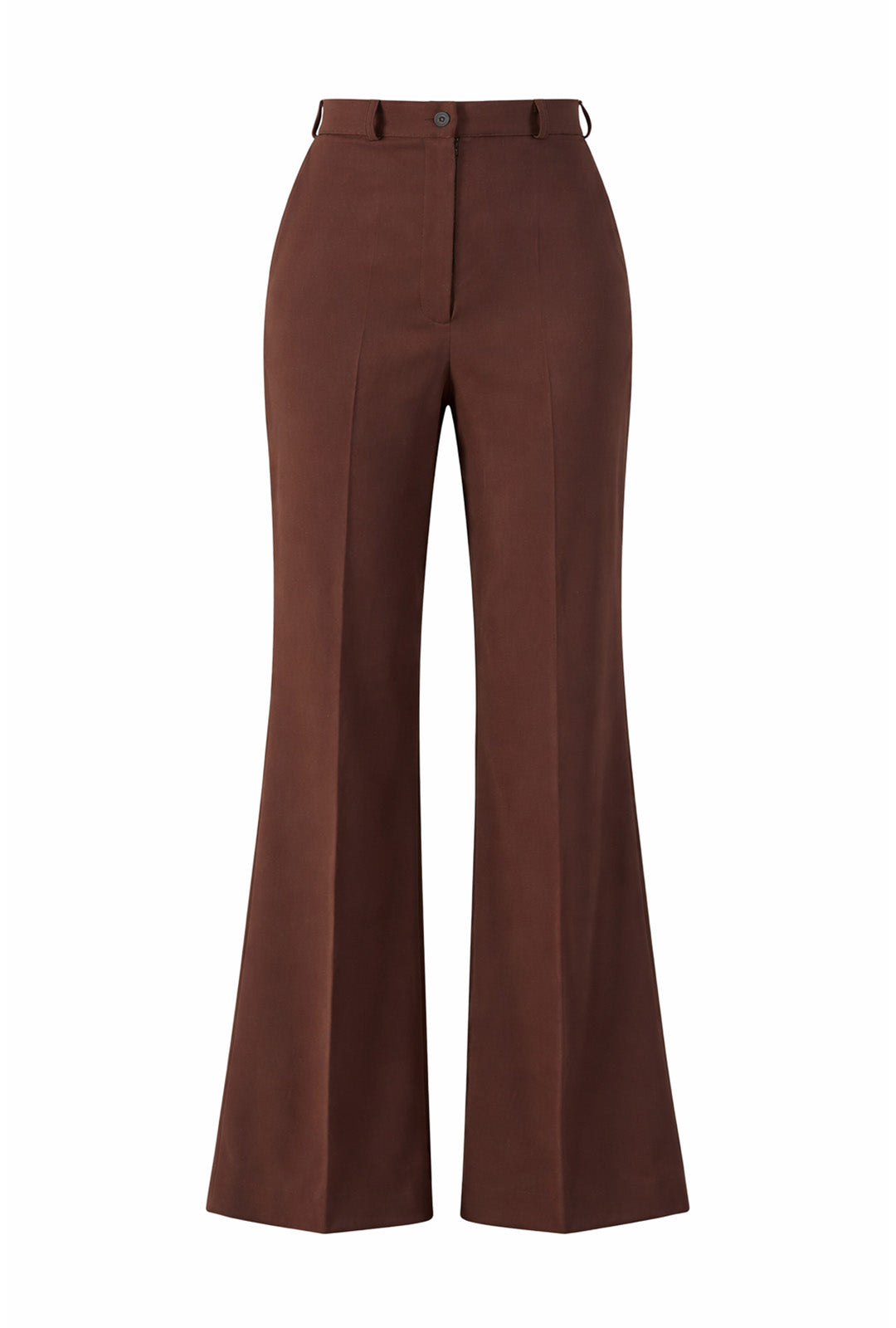 1970s Bianca Soft flare Trousers - Brown