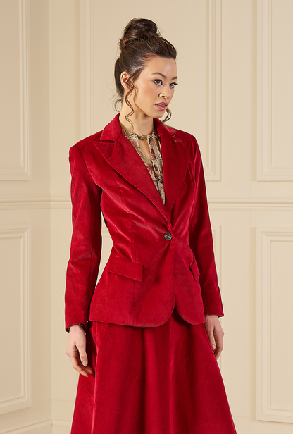 1970s Classic Corduroy Jacket - Wine