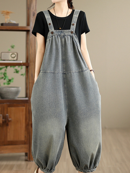 Easy Weekend Denim Overalls — Relaxed, Flattering, Effortless Fit You’ll Love