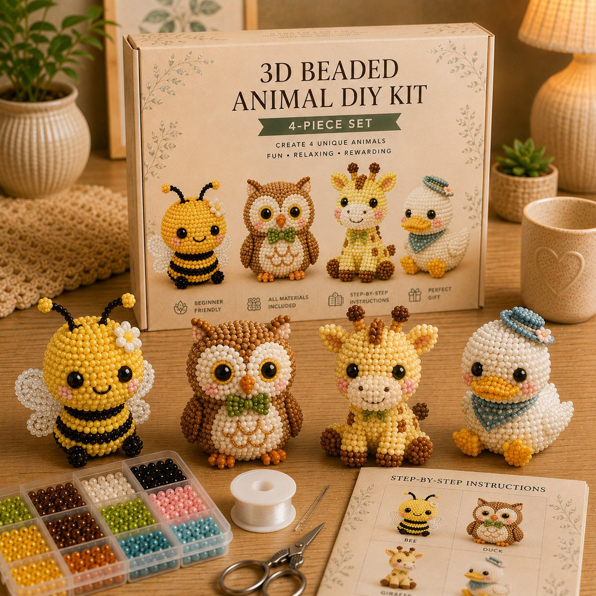 üêæ 3D Beaded Pet DIY Kit
