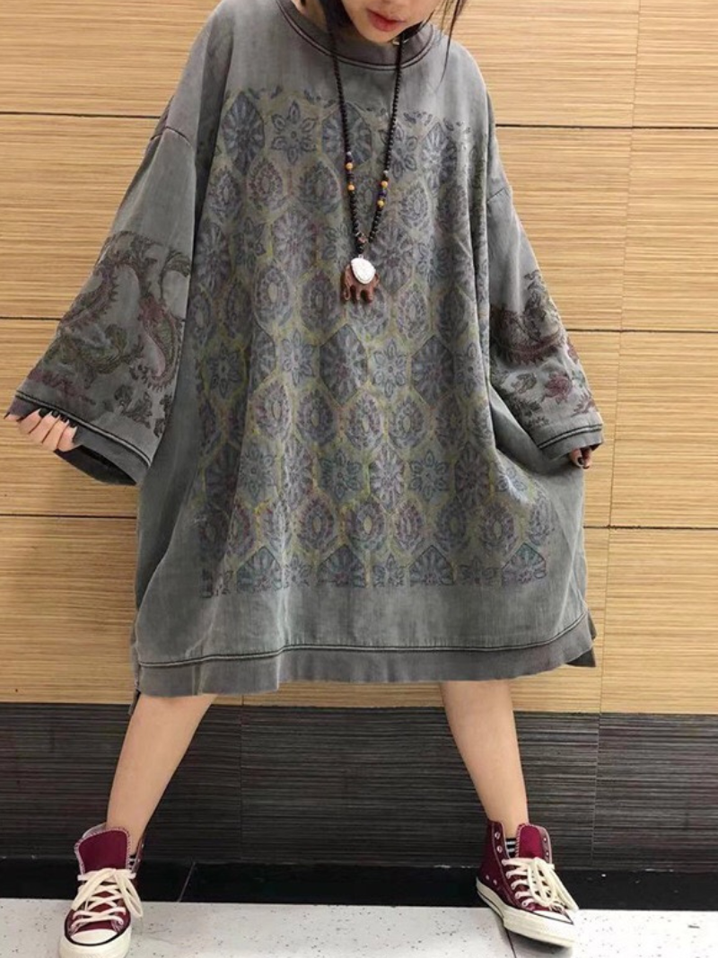 Trendy Women's Mid-Length Sweater Dress | Eva Dress