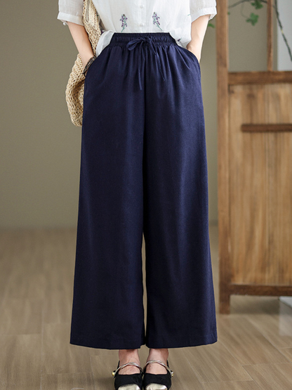 Women’s Everyday Casual& Comfort with Stylish Wide Leg Bottom