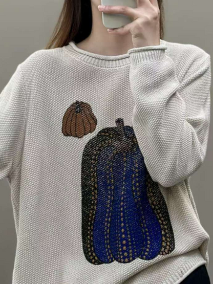 Women's Classic Everyday Wear T-Shirt  Crew Neck Sweater