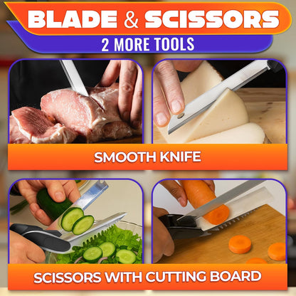 üî•‚ú®2 in 1 Kitchen Scissors for Food