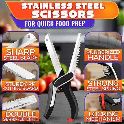 üî•‚ú®2 in 1 Kitchen Scissors for Food