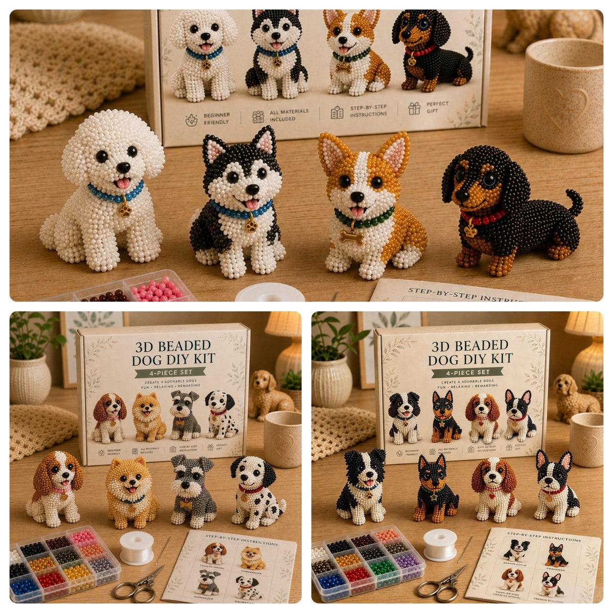 üêæ 3D Beaded Pet DIY Kit
